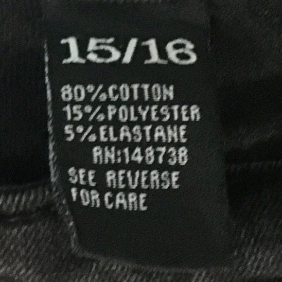 Fashion nova distressed jeans size 15/16 - Picture 9 of 10